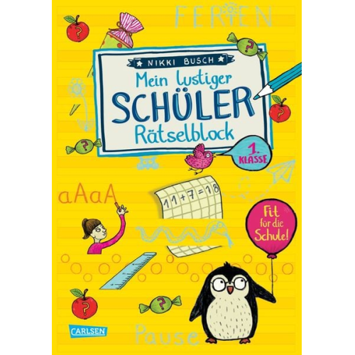 Nikki Busch - Rätselspaß Grundschule: Mein lustiger Schüler-Rätselblock