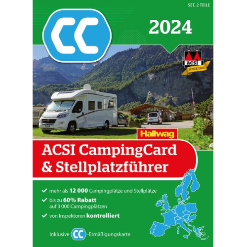 ACSI CampingCard & Stellplatzführer 2024