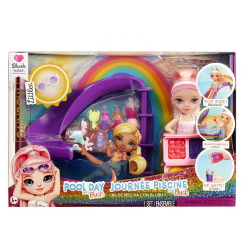 Rainbow High Little Pool Day with Blush Playset