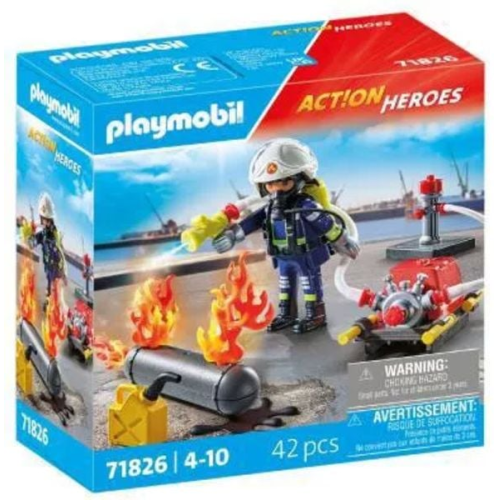 PLAYMOBIL 71826 Löschung eines Gastanks
