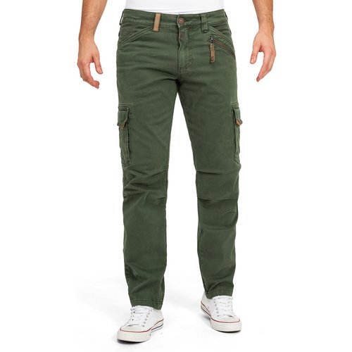 Timezone Cargohose Regular BenTZ green minimal