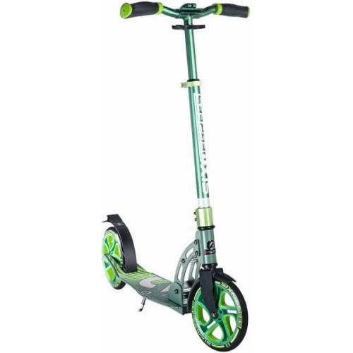 SIX DEGREES Aluminium Scooter 205 mm grün