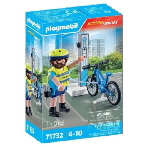 PLAYMOBIL 71732 Polizei Fahrradstreife