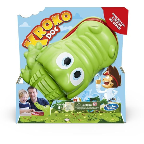 Hasbro E4898100 - Kroko Doc, Reaktionsspiel