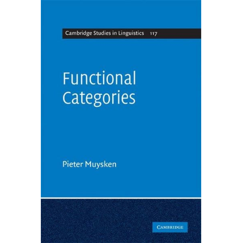 Pieter Muysken Muysken Pieter - Functional Categories