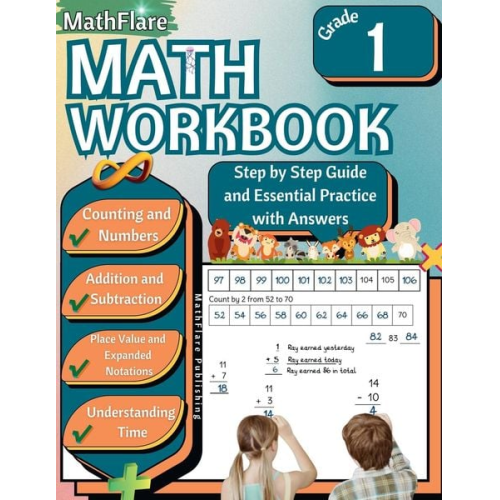 Mathflare Publishing - MathFlare - Math Workbook 1st Grade