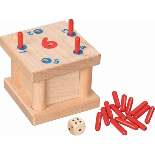 Goki 56799 - Steckspiel Die verflixte 6