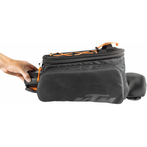 KTM SPORT TRUNK BAG + E-BIKE SNAPIT 2.0 BLACK/ORANGE, 32 L Tasche schwarz