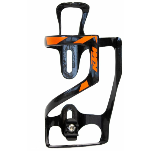 KTM PRIME BOTTLE CAGE CARBON SIDE BLACK/ORANGE Flaschenhalter schwarz/orange