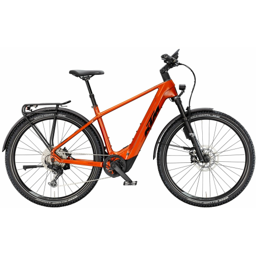 KTM MACINA TEAM 892 LFC ABS, 10 Gang Kettenschaltung, Herrenfahrrad, Diamant, Modell 2025, 29 Zoll 48 cm burnt orange (black+orange)