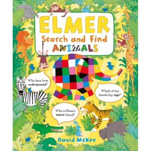 David McKee - Elmer Search and Find Animals