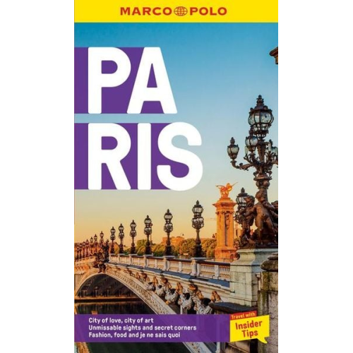 Marco Polo - Paris Marco Polo Pocket Travel Guide - with pull out map