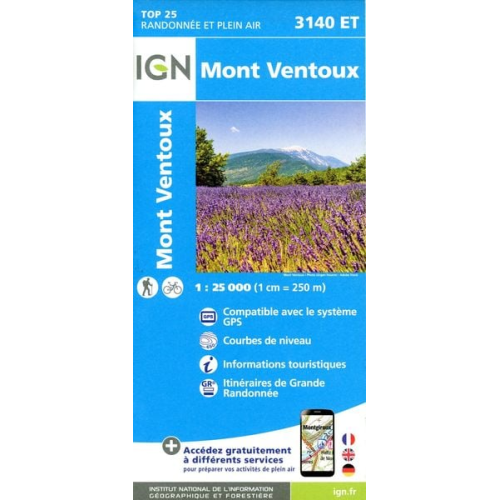 Collectif Ign - 3140ET Mont Ventoux