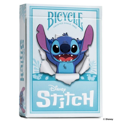 ASS Altenburger 10042978 - Bicycle Disney Stitch, Spielkarten