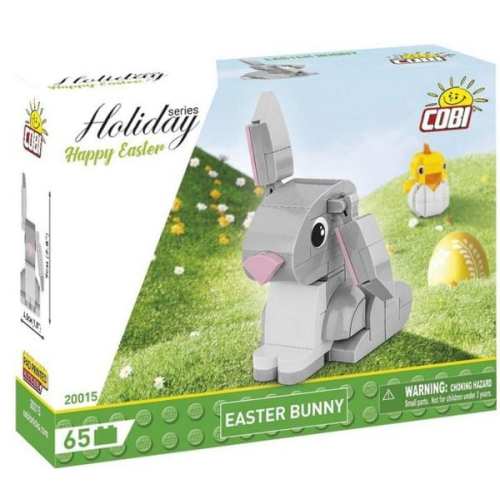 COBI 20015 - Easter Bunny, Osterhase, Klemmbausteine, 65 Stück