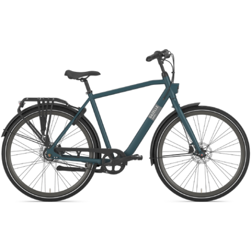 Gazelle Esprit Belt, 7 Gang Nabenschaltung, Herrenfahrrad, Diamant, Modell 2024, 28 Zoll 64 cm pine greenmatte