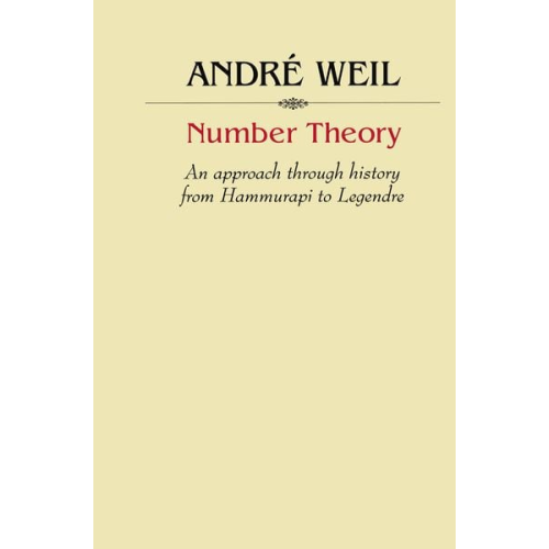 André Weil - Number Theory