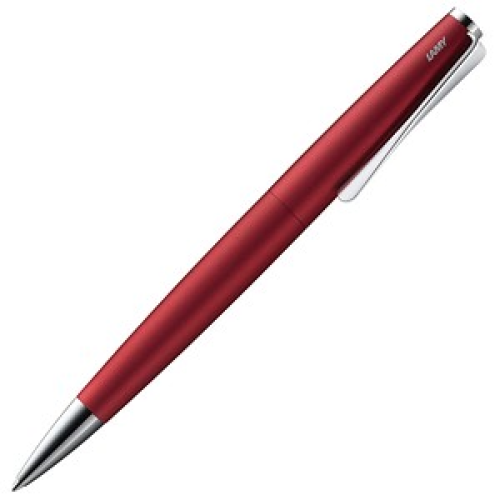 LAMY Kugelschreiber studio rot, Schreibfarbe: schwarz, 1 St.