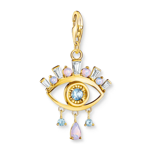 Thomas Sabo 1926-971-7 Charm-Anhänger Blaues Auge