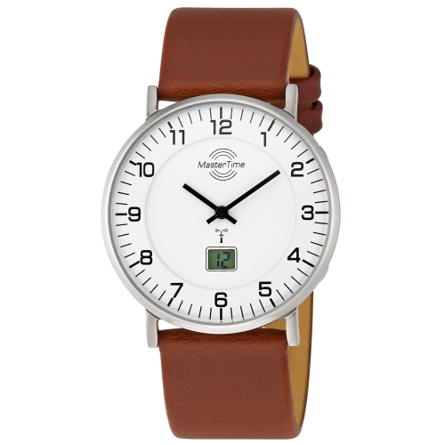 Master Time MTGS-10561-12L Herren-Funkuhr Advanced Slim