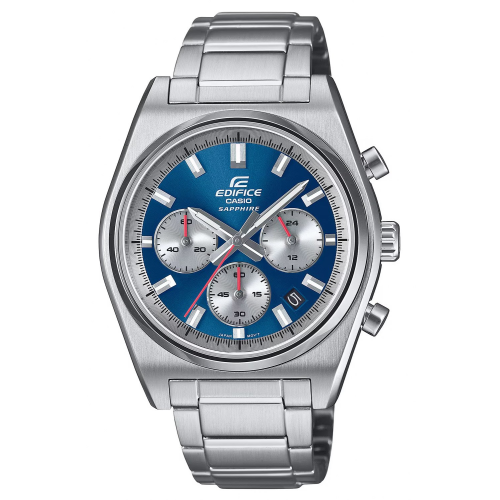 Casio EFB-730D-2AVUEF Edifice Herrenuhr Chronograph Stahl/Blau