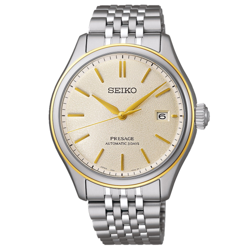 Seiko SPB478J1 Presage Armbanduhr Automatik Classic Zweifarbig