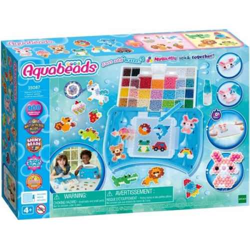 Aquabeads 35087 - Bastelstudio Starter Set, Bastelperlen-Bastelset