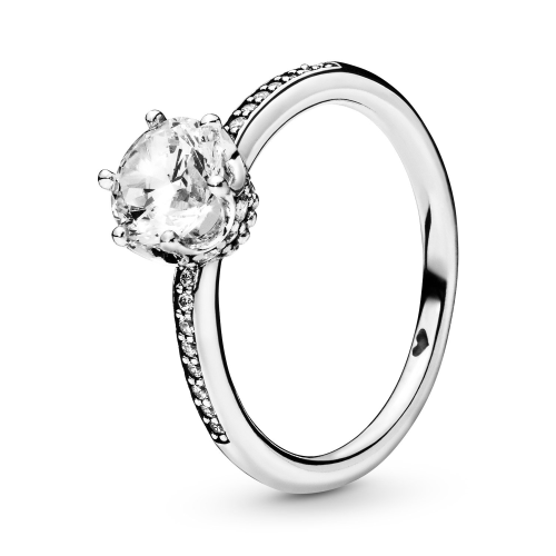 Pandora 198289CZ Damen-Ring Clear Sparkling Crown