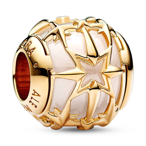 Pandora 762435C01 Charm Planet Venus Goldfarben