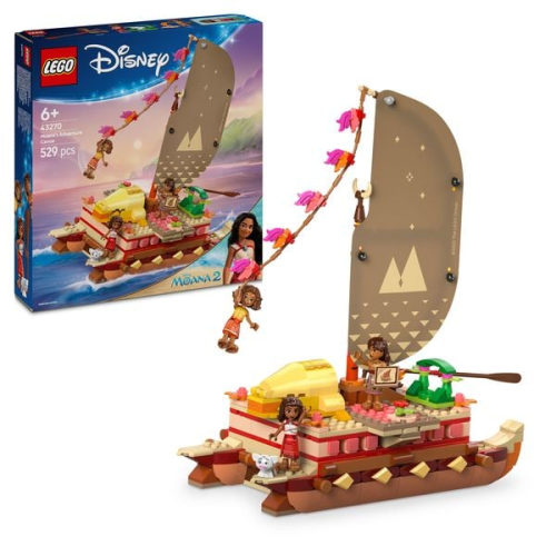 LEGO ǀ Disney Vaianas Abenteuerfloß, Bauset, Fantasyspielzeug 43270