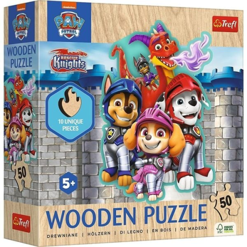 Holz Puzzle Junior 50 - Paw Patrol