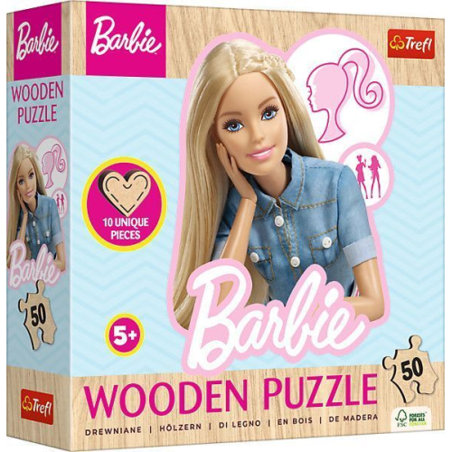 Holz Puzzle Junior 50 - Barbie