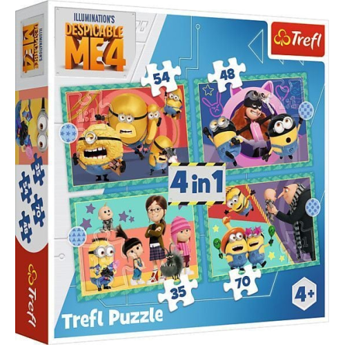 4 in 1 Puzzle - Minions