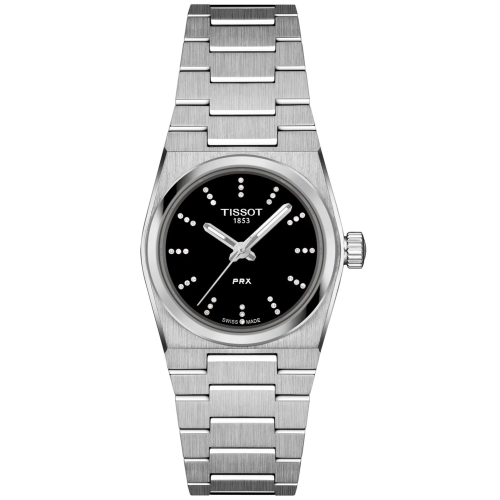 Tissot T137.010.11.056.00 Damenuhr Quarz PRX 25 mm mit Diamanten