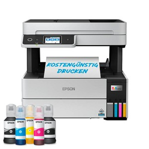 EPSON EcoTank ET-5185 4 in 1 Tintenstrahl-Multifunktionsdrucker grau