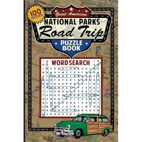 Great American National Parks Road Trip Puzzle Book