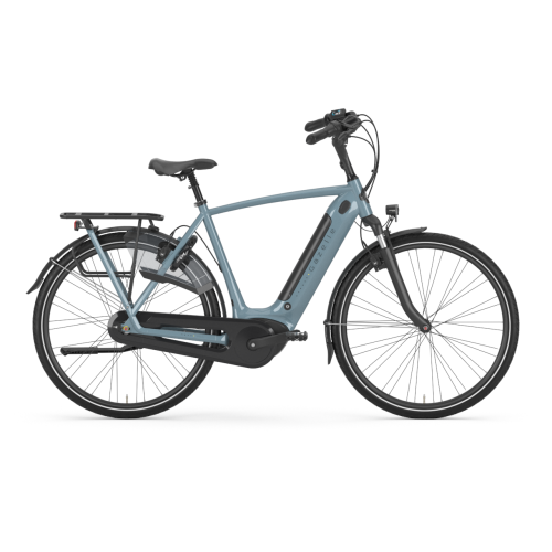 Gazelle Arroyo C7+ HMB Elite (500 Wh), 7 Gang Nabenschaltung, Herrenfahrrad, Diamant, Modell 2024, 28 Zoll 57 cm thunder greygloss