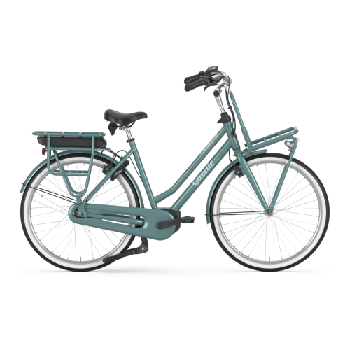 Gazelle Miss Grace C7+ HMB Smart (500 Wh), 7 Gang Nabenschaltung, Unisexfahrrad, Curve, Modell 2024, 28 Zoll 49 cm denim bluegloss