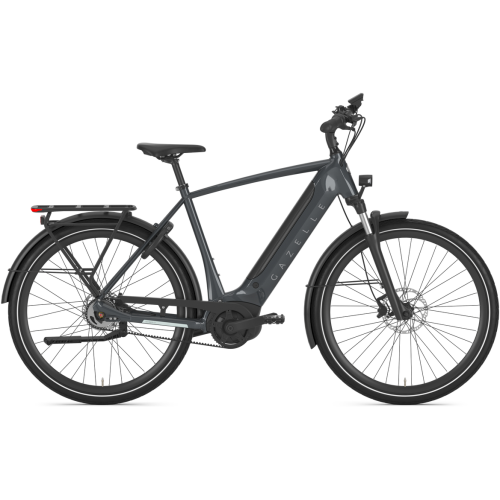 Gazelle Ultimate C5 HMB (625 Wh), 5 Gang Nabenschaltung, Herrenfahrrad, Diamant, Modell 2025, 28 Zoll 57 cm Anthracite Grey