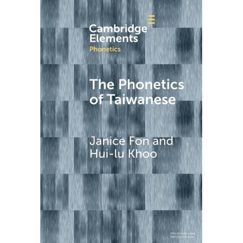 Janice Fon Hui-Lu Khoo - The Phonetics of Taiwanese