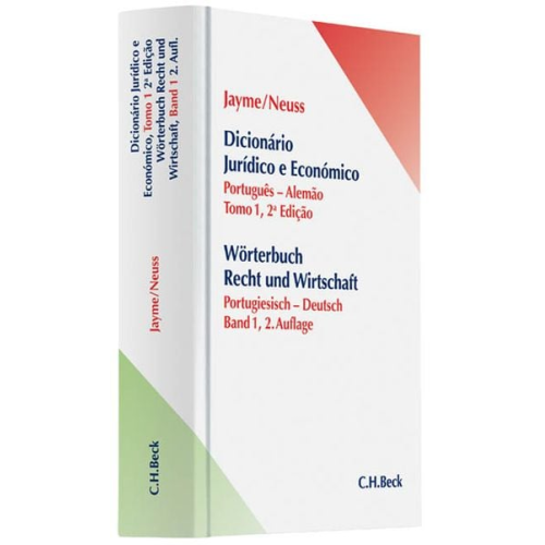 Erik Jayme Jobst-Joachim Neuss Stephanie Müller-Bromley José Carlos de Medeiros Nóbrega - Wörterbuch Recht und Wirtschaft Band I: Portugiesisch - Deutsch