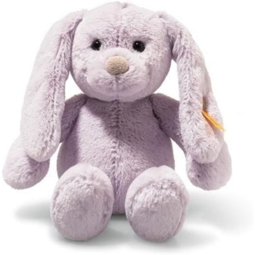 Steiff 081088 - Soft Cuddly Friends, Hase Tilda, 20 cm, lila, Plüsch