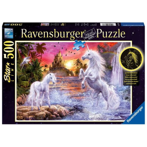 Einhörner am Fluss, Starline-Puzzle (Ravensburger 14873)