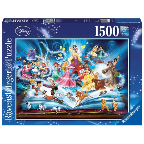 Puzzle Ravensburger Disney´s magisches Märchenbuch 1500 Teile