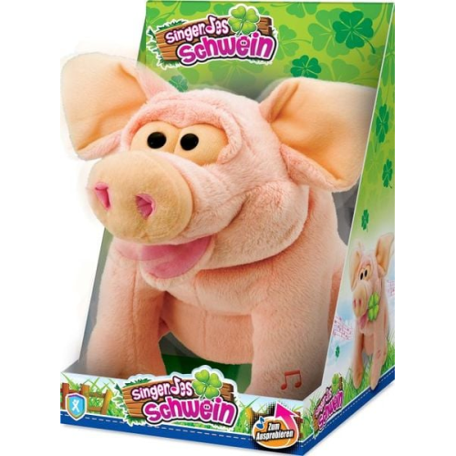 XTREM Toys&Sports - Singendes Schwein My Girl, Höhe 27cm