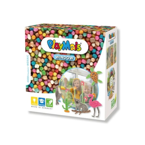 PlayMais® MOSAIC WINDOW Animals