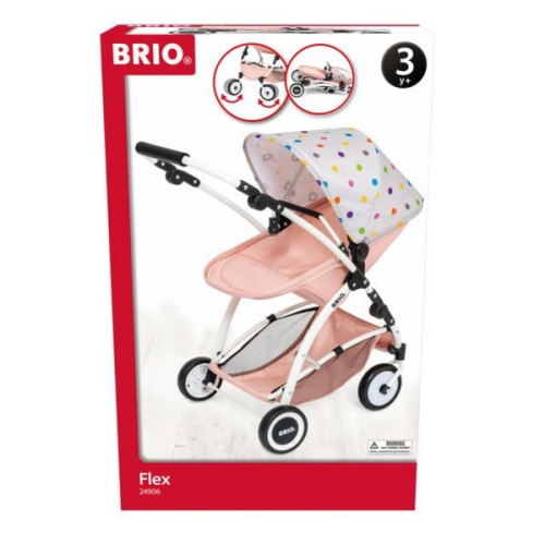 BRIO 39060 - Puppenwagen, Flex, Puppenbuggy