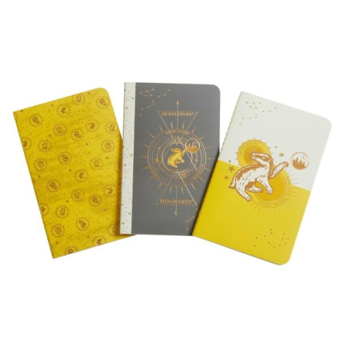 Insight Editions - Harry Potter: Hufflepuff Constellation Sewn Pocket Notebook Collection