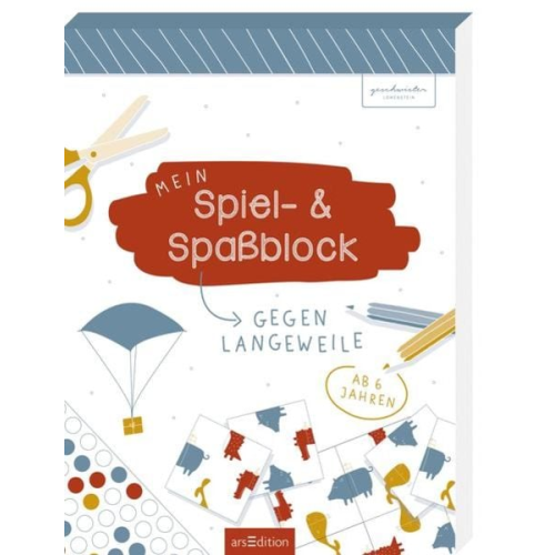 Anne und Ruth Löwenstein - Mein Spiel- & Spaßblock gegen Langeweile