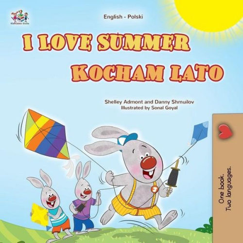 Shelley Admont Danny Shmuilov KidKiddos Books - I Love Summer (English Polish Bilingual Children's Book)